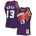 Kooe P.Sunss #13 Steve Nash Mitchell & Ness Purple 1996-1997 Hardwood Classics Swingman Jerseys