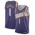 Kooe P.Sunss #1 Devin Booker Purple Swingman Jerseys - Icon Edition