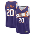 Kooe P.Sunss #20 Rasheer Fleming Fanatics Purple Fast Break Replica Jerseys - Icon Edition