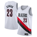 Kooe PT.Blazers #23 Donovan Clingan White Swingman Jerseys - Association Edition
