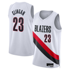 Kooe PT.Blazers #23 Donovan Clingan White Swingman Jerseys - Association Edition