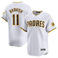 Kooe S.Diego Padres #11 Yu Darvish Player White Home Limited Stitched Jerseys