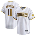 Kooe S.Diego Padres #11 Yu Darvish Player White Home Limited Stitched Jerseys