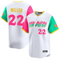 Kooe S.Diego Padres #22 Mason Miller Player White City Connect Home Limited Stitched Jerseys