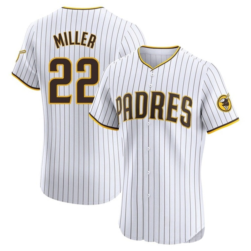 Kooe S.Diego Padres #22 Mason Miller Player White Home Limited Elite Stitched Jerseys