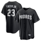 Kooe S.Diego Padres #23 Fernando Tatis Jr Player Black Home Game Stitched Jerseys