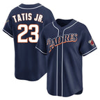 Kooe S.Diego Padres #23 Fernando Tatis Jr Player Navy Cooperstown Collection Limited Home Stitched Jerseys
