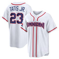 Kooe S.Diego Padres #23 Fernando Tatis Jr Player White 2026 World Classic Home Limited Stitched Jerseys