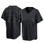 Kooe S.Diego Padres #27 Nick Pivetta Player Black Pitch Fashion Game T-shirt Stitched Jerseys