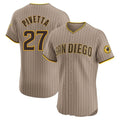 Kooe S.Diego Padres #27 Nick Pivetta Player Khaki Home Limited Elite Stitched Jerseys