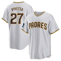 Kooe S.Diego Padres #27 Nick Pivetta Player White Home Game Stitched Jerseys