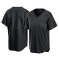 Kooe S.Diego Padres #2 Xander Bogaerts Player Black Pitch Fashion Game T-shirt Stitched Jerseys