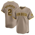 Kooe S.Diego Padres #2 Xander Bogaerts Player Khaki Home Limited Stitched Jerseys