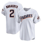 Kooe S.Diego Padres #2 Xander Bogaerts Player White Cooperstown Collection Limited Home Stitched Jerseys