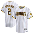 Kooe S.Diego Padres #2 Xander Bogaerts Player White Home Limited Stitched Jerseys