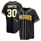 Kooe S.Diego Padres #30 Gavin Sheets Player Black 2026 Fashion Home Stitched Jerseys