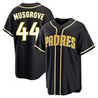 Kooe S.Diego Padres #44 Joe Musgrove Player Black 2026 Fashion Home Stitched Jerseys