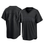 Kooe S.Diego Padres #44 Joe Musgrove Player Black Pitch Fashion Game T-shirt Stitched Jerseys