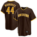 Kooe S.Diego Padres #44 Joe Musgrove Player Brown Home Game Stitched Jerseys