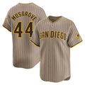 Kooe S.Diego Padres #44 Joe Musgrove Player Khaki Home Limited Stitched Jerseys