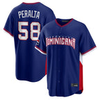 Kooe S.Diego Padres #58 Wandy Peralta Player Royal 2026 World Classic Home Limited Stitched Jerseys