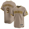 Kooe S.Diego Padres #9 Jake Cronenworth Player Khaki Home Limited Stitched Jerseys