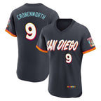 Kooe S.Diego Padres #9 Jake Cronenworth Player Obsidian 2026 City Connect Home Limited Elite T-shirt Stitched Jerseys