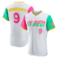 Kooe S.Diego Padres #9 Jake Cronenworth Player White City Connect Home Limited Elite Stitched Jerseys