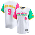 Kooe S.Diego Padres #9 Jake Cronenworth Player White City Connect Home Limited Stitched Jerseys