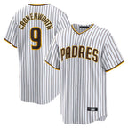 Kooe S.Diego Padres #9 Jake Cronenworth Player White Home Game Stitched Jerseys
