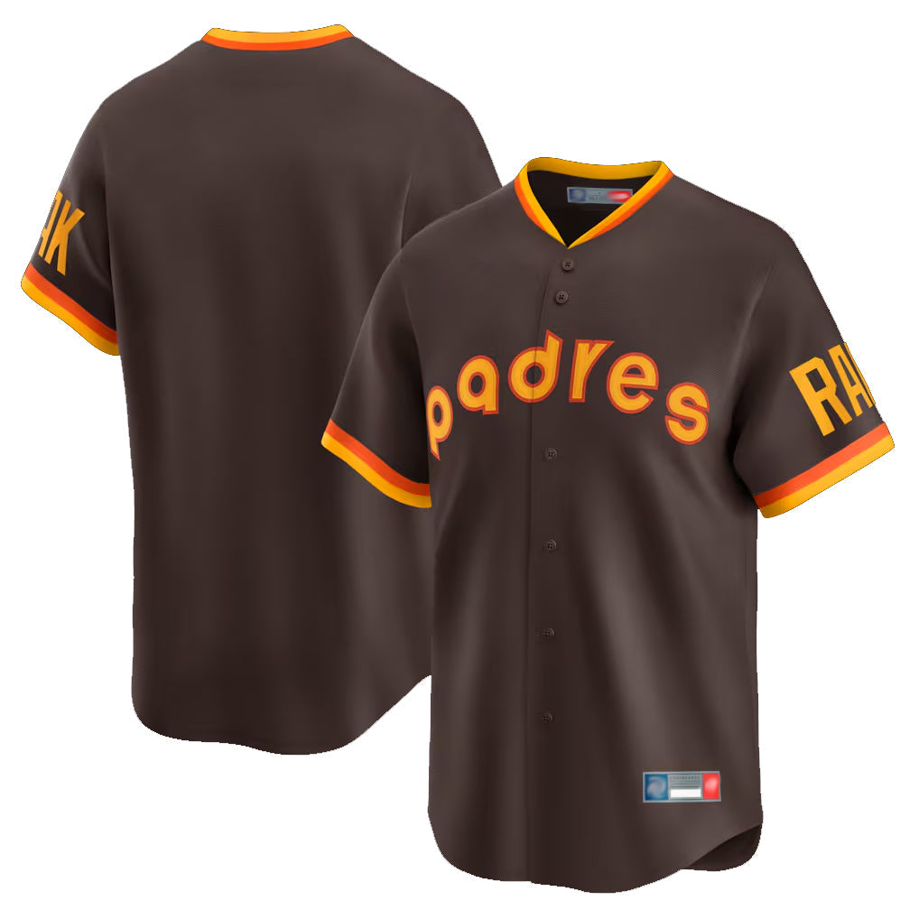 Kooe S.Diego Padres Blank Player Brown Home Cooperstown Collection Limited Stitched Jerseys