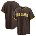 Kooe S.Diego Padres Blank Player Brown Home Game Stitched Jerseys