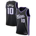 Kooe S.Kings #10 DeMar DeRozan Black Swingman Player Jerseys - Icon Edition