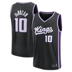 Kooe S.Kings #10 DeMar DeRozan Fanatics Black Fast Break Replica Player Jerseys - Icon Edition