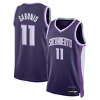 Kooe S.Kings #11 Domantas Sabonis Purple 2025-2026 Swingman Jerseys - City Edition