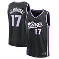 Kooe S.Kings #17 Jonas Valan?i¨±nas Fanatics Black Fast Break Replica Jerseys - Icon Edition