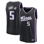 Kooe S.Kings #5 Darius Acuff Jr. Fanatics Black 2026 Draft First Round Pick Fast Break Jerseys - Icon Edition