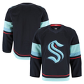 Kooe S.Kraken Deep Sea Blue Home Authentic Pro Jerseys