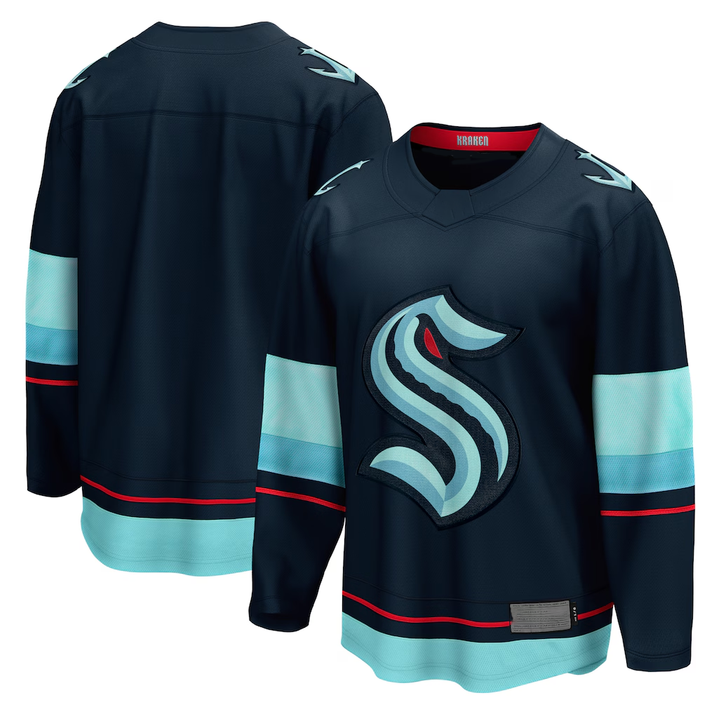 Kooe S.Kraken Deep Sea Blue Home Breakaway Jerseys
