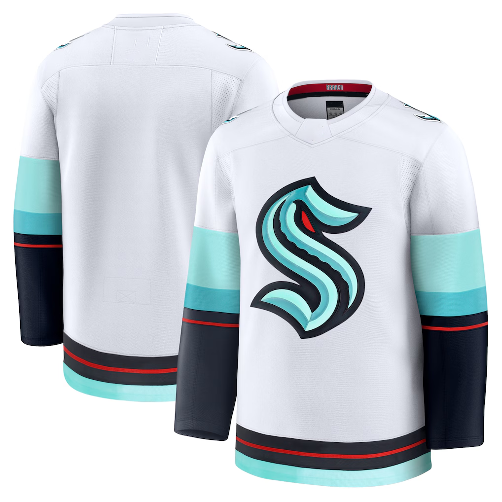 Kooe S.Kraken White Away Premium Jerseys