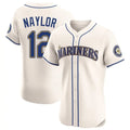 Kooe S.Mariners #12 Josh Naylor Player Cream Home Limited Elite Stitched Jerseys