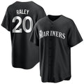 Kooe S.Mariners #20 Luke Raley Player Black Home Limited Stitched Jerseys