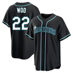 Kooe S.Mariners #22 Bryan Woo Player Black Fashion Home Limited Stitched Jerseys