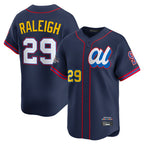 Kooe S.Mariners #29 Cal Raleigh Player Navy American League All-Star Edition Limited Stitched Jerseys