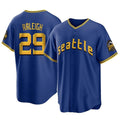 Kooe S.Mariners #29 Cal Raleigh Player Royal City Connect Home Game Stitched Jerseys