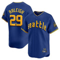 Kooe S.Mariners #29 Cal Raleigh Player Royal City Connect Home Limited Stitched Jerseys
