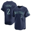 Kooe S.Mariners #2 Cole Young Player Navy Home Limited Stitched Jerseys