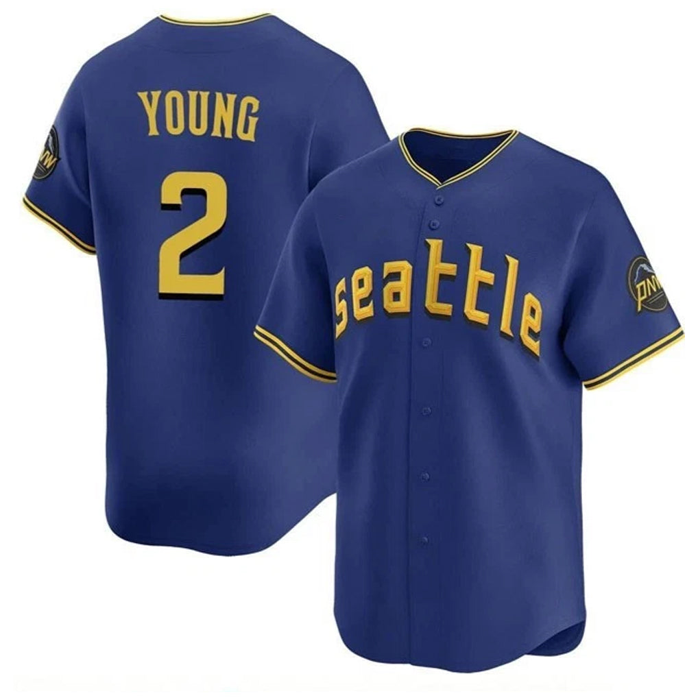 Kooe S.Mariners #2 Cole Young Player Royal City Connect Home Limited Stitched Jerseys
