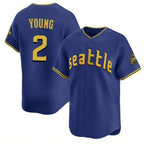 Kooe S.Mariners #2 Cole Young Player Royal City Connect Home Limited Stitched Jerseys