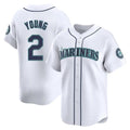 Kooe S.Mariners #2 Cole Young Player White Home Limited Stitched Jerseys